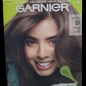 Garnier Nutrisse Cool Tea 51 Medium Ash Brown NWOT